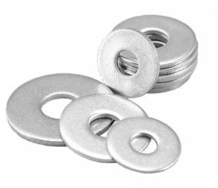 LDHNFBYV Rondelle Plate Extra Large et surdimensionnée en Acier Inoxydable 304 A2(10pcs M8)