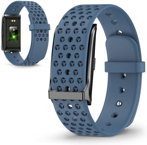 Yanmis SALUTO FITNESS Tracker Braccialetto Intelligente 127 Modalità Sportive Impermeabile IP68, Monitor Sonno, Contapassi, Cardiofrequenzimetro, Promemoria Chiamate, Sveglia per Uomo Don