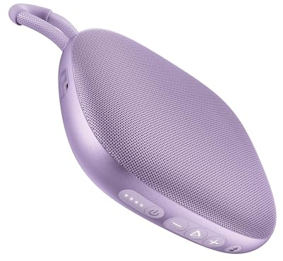 Fresh 'n Rebel Bold S3, Kabelloser Bluetooth Lautsprecher, Wasserdicht (IPX6), 5W RMS mit DSP-Tuning, Modus für Zwei Lautsprecher, 15 Std. Spielzeit (Dreamy Lilac 2)