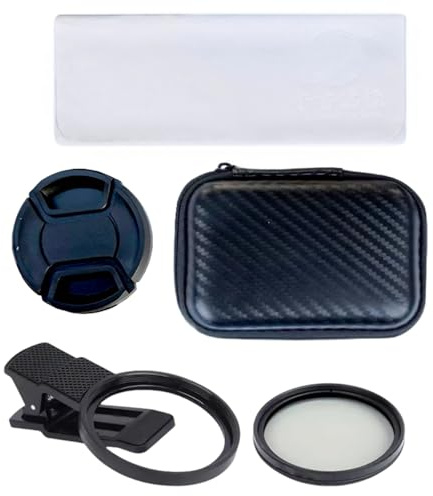 Verstellbares ND-Filter-Set – 52 mm Clip-On-Objektiv für Handy-Fotografie