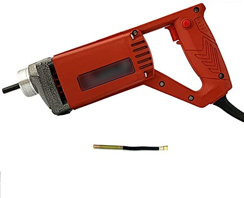 1500W maintenue coupée en béton vibrateur ciment dissolvant de bulle avec 1m 1.2m .5m Outils à tige cuivre,Construire la série(1500W motor+(25# 1 meter rod))