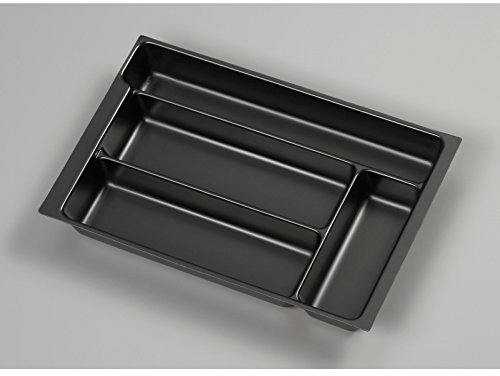 BISLEY MultiDrawer Schreibwareneinsatz A4 für A4 Schubladen H 102, 87, 51 mm, Metall, 800 Kunststoff, 42.5 x 31 x 5 cm