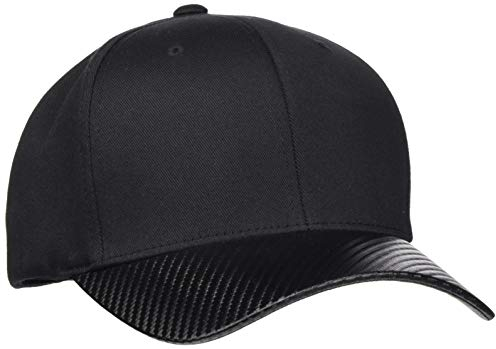 Flexfit Uni 6277CA-Carbon Cap, Black/Carbon, L/XL