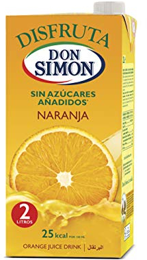 Don Simon Nectar de Frutas Naranja sin Azúcar, 2L