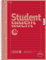BRUNNEN Collegeblock Premium Student Colour Code | A4, Lineatur 27, 80 Blatt, red