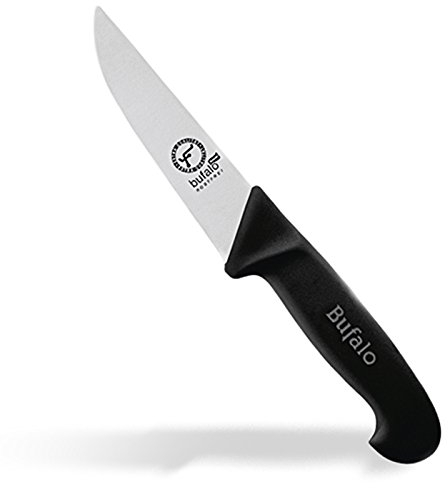 Bufalo Coltello Professionale Macello Carne per Macellaio rifilare Pulire Lama 24 cm