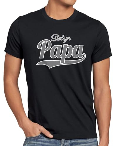 style3 Stolzer Papa Herren T-Shirt Vater Dad Spruchshirt Funshirt