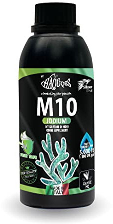 Haquoss M10 Jodium Konzentrat von Jod für Aquarien-Barriere, 250 ml