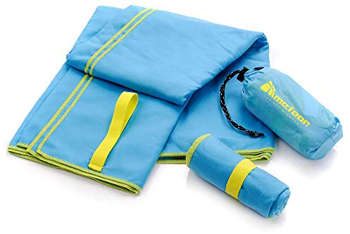 Microfibre Towel Quick Dry Gym Pool Fitness Swimming Travel Camping Beach Yoga Pilates Bath Shower Absorbent Compact Lightweight Dry Men Women Kids Post-Bath Pet Drying 42 x 55 cm