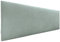 DHOME Kopfteil aus Kunstleder oder Stoff AQUALINE - Glatt Mit Beinen, Gepolstert, Luxusbett (Stoff Aquamarin, 145cm für Betten 120/135/140)
