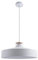 Paco Home Pendelleuchte Hängelampe Esszimmer Küchenlampe Esstischlampe Skandinavisch 1,5m Textilkabel E27 Wohnzimmer, Farbe: Weiß-Holz, Lampentyp: Design T