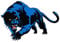 Leopard Auto Aufkleber, 3D Panther Aufkleber Auto Persönlichkeit Aufkleber Schwarz Tier Leopard Klebstoff Vinyl Aufkleber Universal Auto Styling Motorhaube Motorrad Aufkleber, 25cmx14cm(Rechts)