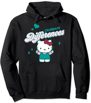 Celebre las diferencias - Hello Kitty Sudadera con Capucha
