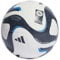 adidas Unisex-Adult Womens World Cup Training Ball, White/Collegiate Navy/Bright Blue/Silver Metallic, 3