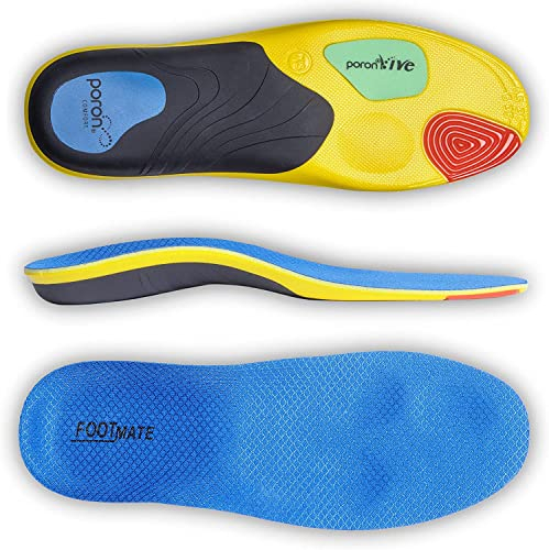 FOOT MATE Hallux - Plantillas ortopédicas para zapatos deportivos Hallux, plantillas de trabajo para pie plano, fascitis plantar, dolor de pies para hombre y mujer, XL (44-47)