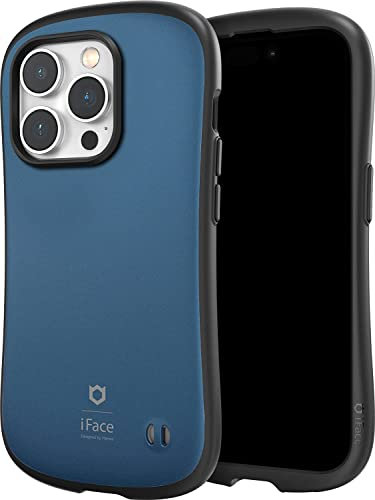 iFace First Class Designed for iPhone 14 Pro Case (6.1) – Niedliche stoßfeste Schutzhülle mit Zwei Schichten [Hartschale + Bumper] Handyhülle für Mädchen, Frauen [Sturzgetestet] – Korallenblau