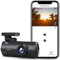GKU 4K dashcam Voiture, UHD 2160P Dash cam, WiFi intégré, Mode Stationnement 24H, Vision Nocturne, WDR, dashcam Grand Angle 170°, Enregistrement en Boucle, G-Capteur, Camera Voiture Carte SD 64GB.