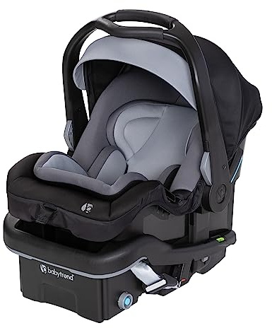 Baby Trend Secure-Lift Infant Car Seat, Dash Black – Compact Lightweight Carrier, Infant Comfort Cushioning, Adjustable Harness Fit