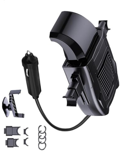 lerwliop Riscaldatore per Auto Riscaldatore Riscaldamento Portatile Disappannatore Portatile 2 in 1 Riscaldamento rapido Sbrinamento Sbrinatore Riscaldatore per Furgone Sbrinatore