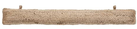 Atmosphera - Türstrümpfe Jute Natura beige leinen 12x90cm