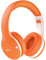 EarFun Kids Headphones Wireless, Bluetooth 5.4 Headphone for Boy/Child with Mic, 85/94dB Volume Limited Foldable Over Ear, Hi-Fi Stereo Sound, 40H Playtime, Tablet/Phone/PC, School/Travel, Orange Gift