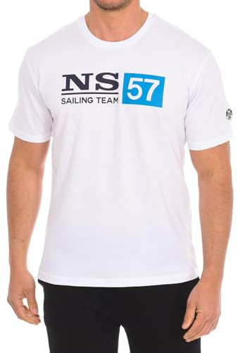 NORTH SAILS T-Shirt mit Rundhalsausschnitt 9024050101, Weiß, XL