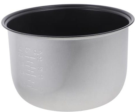 Garneck 5L Innerer Kochtopf Edelstahl Reiskocher Innentopf Ersatztank Liner Behälter Elektrisches Reiskocher Zubehör