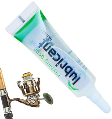 Tuxxjzm Angelrollenöl-Schmiermittel, Rollenöl | 10 g glattes Rollenfett - Spinnrollen- und Lagerwartungsöl für alle Arten von Angelrollen, Mehrzweckschmiermittel für die Wartung