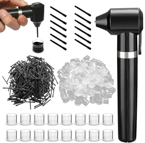 Rayyl Tattoo Ink Mixer Machine with 100pcs Mixing Sticks 100pcs Ink Caps Cups for Mixing Color Pigment Tool and Tattoo Accessories