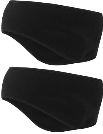 JSTHHTT 2 PCS Bandeaux de Hiver, Hiver Sport Bandeau Cache Oreille, Bandeau Cache-Oreilles pour l'hiver, Thermique Extensible Cache-Oreilles, pour Sports, Yoga, Danse, Running, Ski, Cyclisme