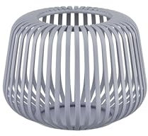 blomus Laterne Lito | Tradewinds | Windlicht aus Edelstahl | Kerzenhalter Blau | Größe XS | 14L x 14B x 10H cm | Laterne Deko | Indoor Windlicht