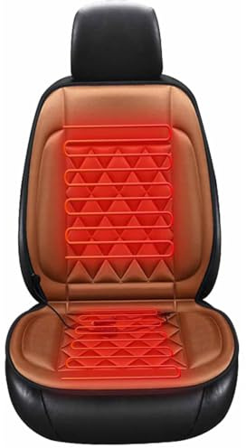 Generisch Autositzauflage Sitzbezüge Auto Bequemer Sitzauflage Auto Winter Sitzpolster Universelles Autositzauflag Vordersitz Warm Sitzkissen Car Interior Zubehör Autositz für LKW,SUV