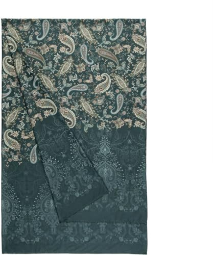 Bassetti MONNALISA Foulard aus 100% Baumwolle in der Farbe Grün V1, Maße: 180x270 cm - 9333352