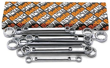 Beta 950179 Model 95 /S13 Set of 13 Double Ended Flat Ring Spanner