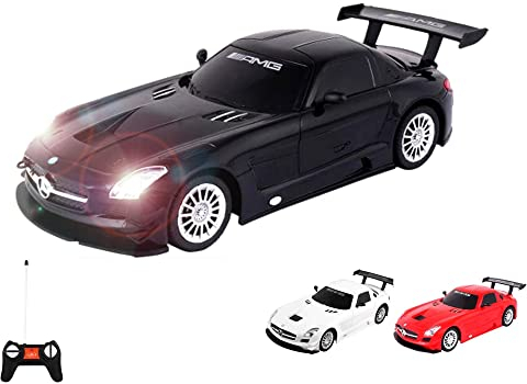 Mercedes-Benz SLS AMG Black Series - ferngesteuertes Modellauto Maßstab 1:18,inkl. Fernsteuerung