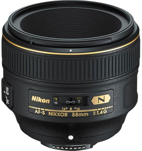 Nikon 58 mm/F 1.4 AF-S G Objectifs