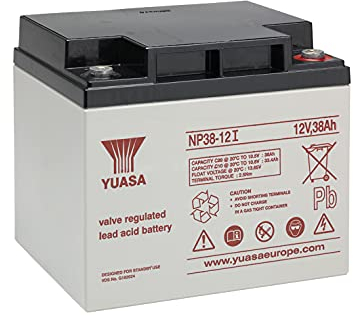 YUASA – BATTERIE YUASA NP38 – 12 (38ah 12 V) pour tout type d'applications.