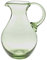 Krug Kanne Biedermeier Henkelkrug Waldglas Grün 1.700 ml H 23 cm Traditioneller Thüringer Style