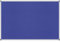 Pinnboard MAULstandard, 120 x 90 cm, hochwertiger Filz, Aluminium-Rahmen, blau