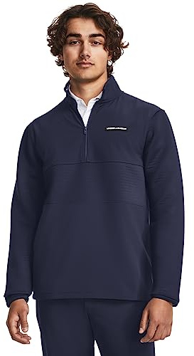 Under Armour Mens Storm Daytona Water Repellent 1/2 Zip Golf Sweater