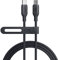 Anker 543 Cable USB C a USB C (240W 180cm), Cable de Carga ecológico de Base Biológica USB 2.0 para MacBook Pro 2020, iPad Pro 2020, iPad Air 4, Samsung Galaxy S21 y más (Negro Fantasma)