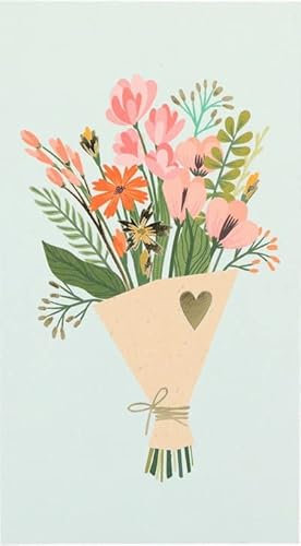 Postkarte Hello you 3-ohne Text - Blumenstrauß