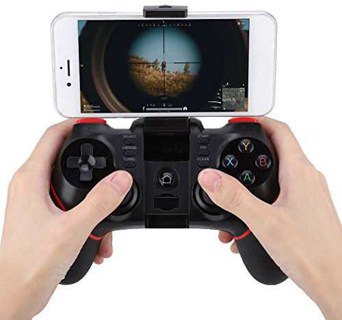 T6 Wireless Game Controller für Andriod OS 7 8 10, Bluetooth 4.0 Wireless Connection Handy Gamepad Joystick für Smartphone Tablet TV