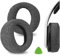 Geekria Comfort Linen Ersatz-Ohrpolster für Sony PlayStation 5, PS5 Pulse 3D kabellose Kopfhörer, Ohrpolster, Reparaturteile (grau)