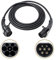 RWRAPS elektroauto ladekabel Typ 2 EV-Ladekabel 7,2/11/22 kW IEC 62196 Verlängerungskabel for Elektrofahrzeug-Autoladestation Typ 1 (Color : 11kw 10m Type 2)