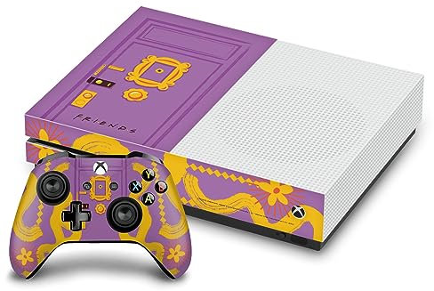 Head Case Designs sous Licence Officielle Friends TV Show Cadre en Forme De Judas Graphismes Emblématiques Vinyle Autocollant De Jeu Peau Compatible avec Xbox One S Console and Controller Bundle