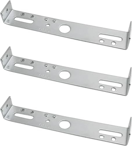 3er-Pack 115-mm-Deckenrosetten-Riemenhalterung mit seitlicher Befestigung zur Leuchtenbefestigung, Metall-Deckenplattenhalterung mit Zubehör