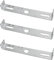 3er-Pack 115-mm-Deckenrosetten-Riemenhalterung mit seitlicher Befestigung zur Leuchtenbefestigung, Metall-Deckenplattenhalterung mit Zubehör