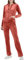 Woolicity Tuta Sportiva Donna in Velluto Completi Felpa con Cappuccio Pantaloni Jogging Invernale Passeggiata Casual Pigiama Ginnastica Arancione bruciato XL