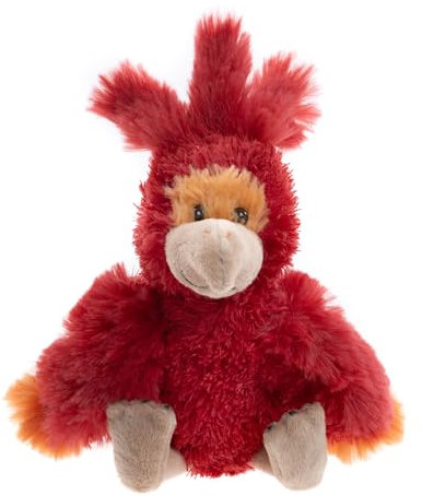 Charlie Bears 2024 Cuddle Cub Firebird Phoenix Weicher Plüsch-Teddybär, geeignet ab der Geburt, 13 cm hoch